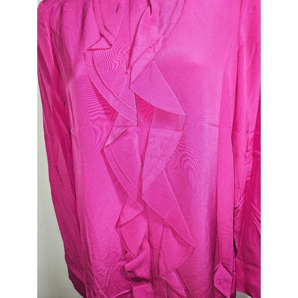 NWT Tory Burch Jane Fuschia Hibiscus Dress Size 2 XS Small - Picture 4 of 7